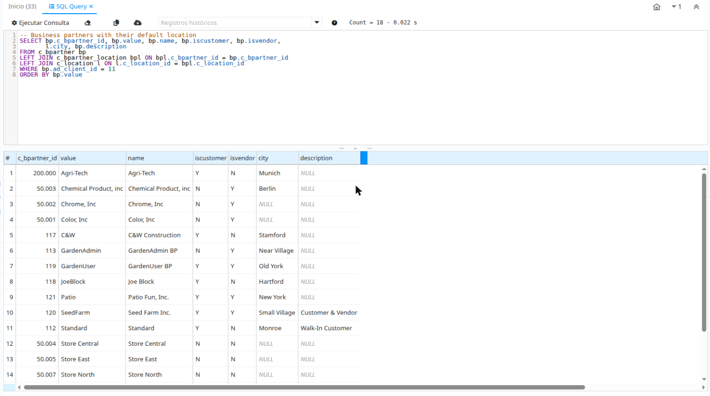 SQL Query Enhanced form