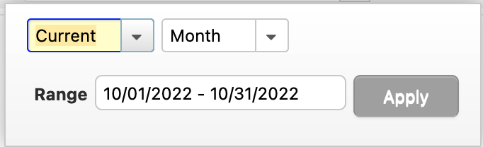 Date range current