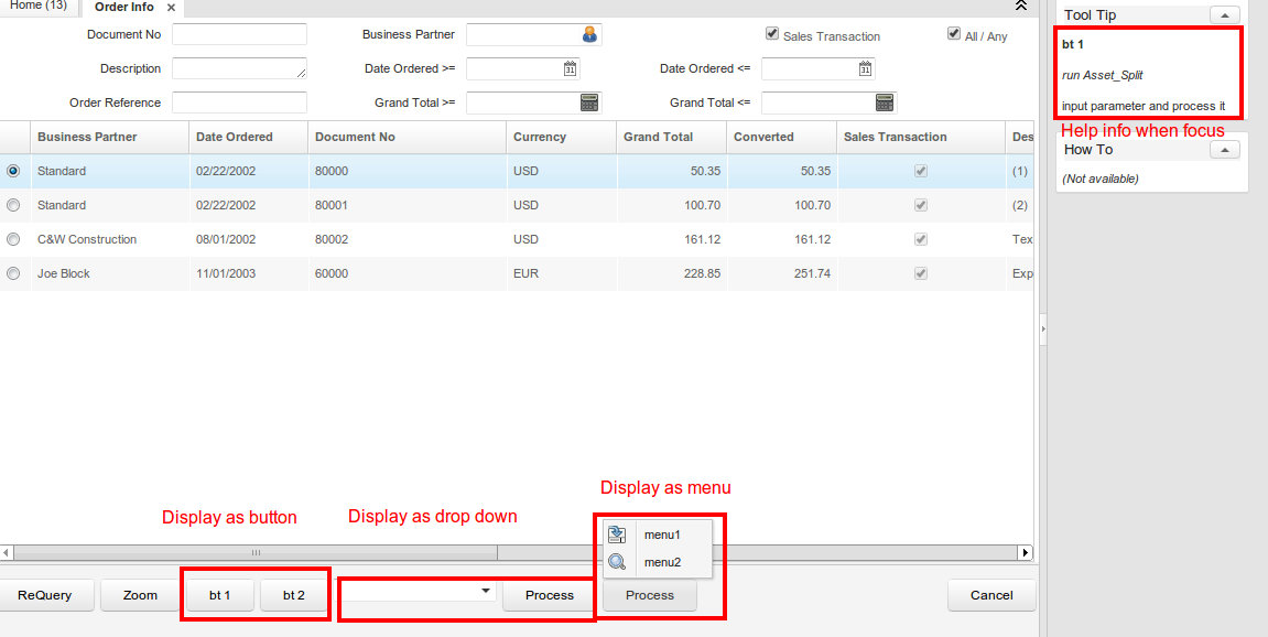 info process demo